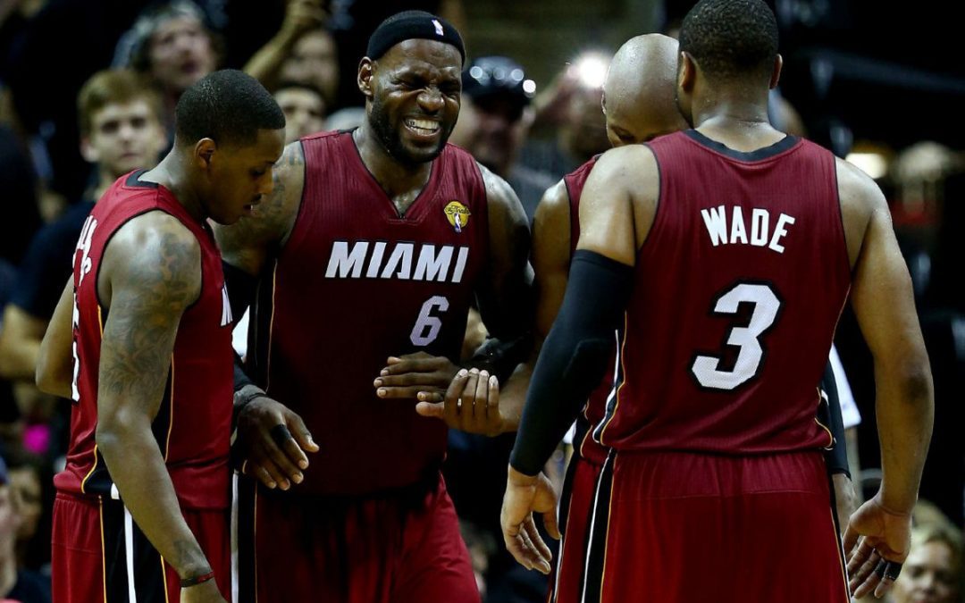 NBA finals: King James no stranger to cramps