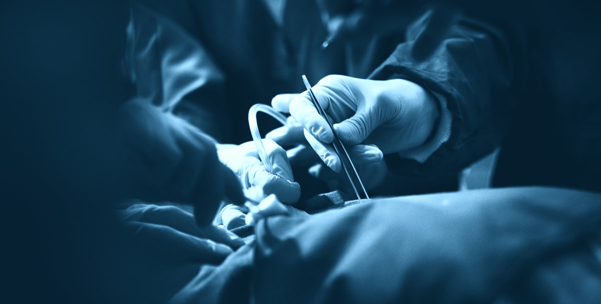 Doctors doing an operation